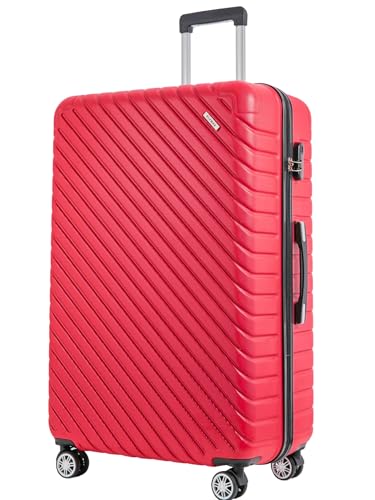 Detalle de FLYMAX 32" Extra Large 125 Litre ABS 4-Wheel Suitcase review