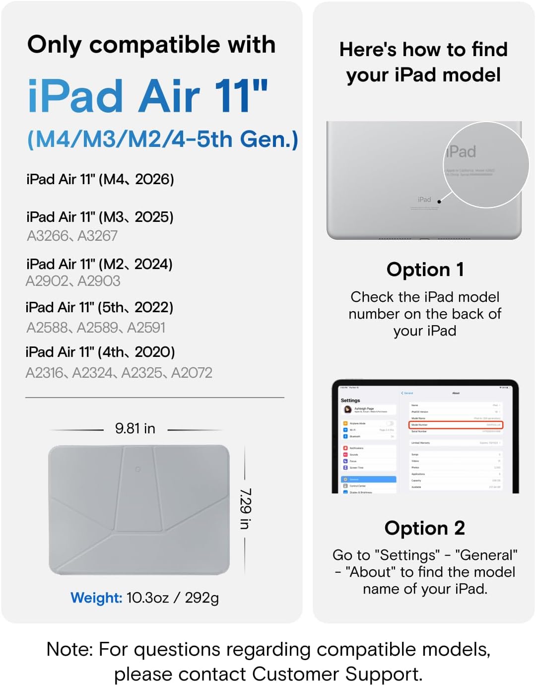 Detalle 2 de MOFT Dynamic Folio Case for iPad Air 11-inch (M4 2026/M3 2025/M2 2024) & 10.9-inch models