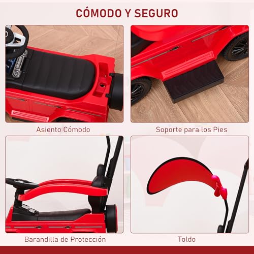 Thumbnail 5 de HOMCOM Correpasillos Mercedes G350 para Niños 🚗 1-3 Años