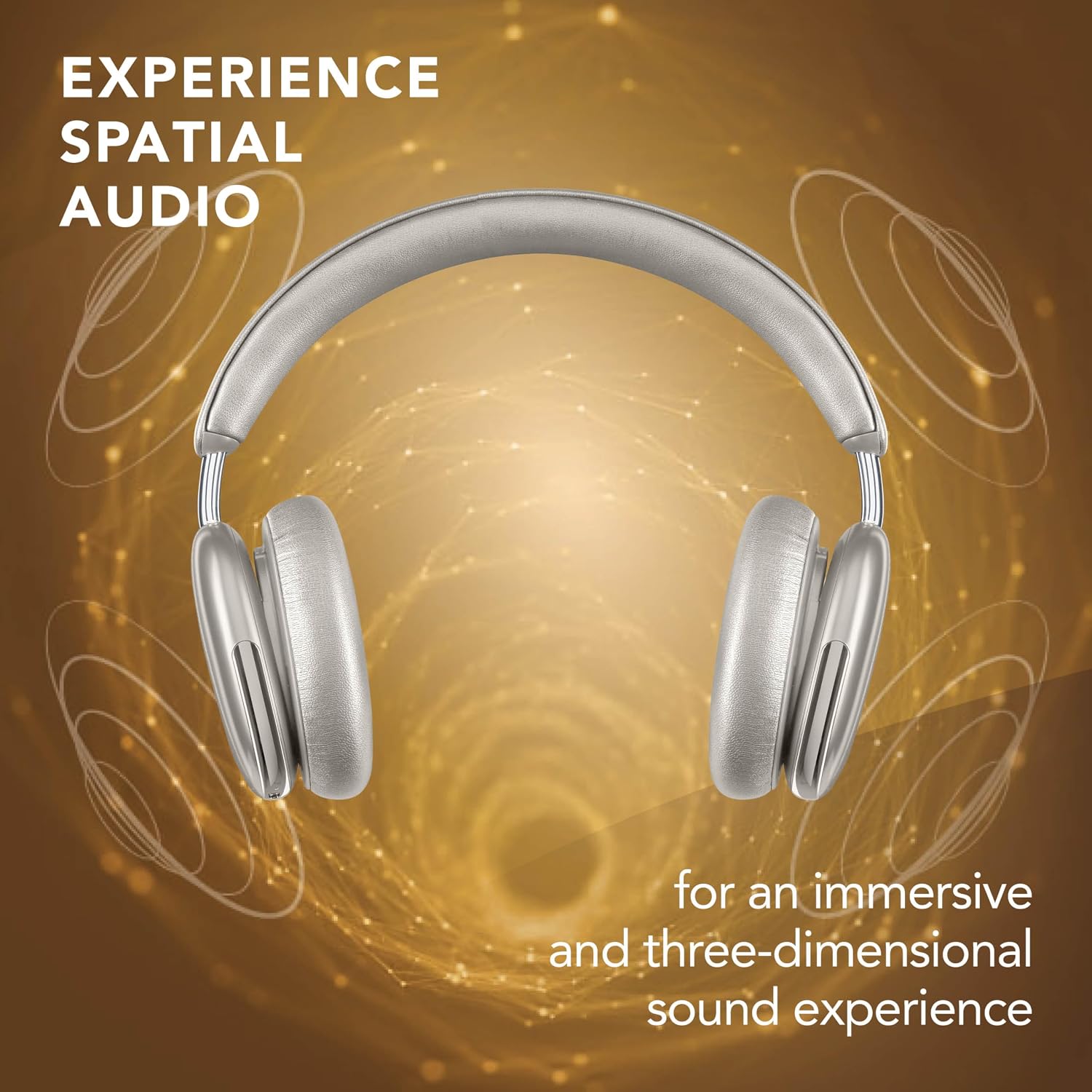 Thumbnail 1 de Music Sound Bluetooth Over-Ear Kopfhörer Aurix mit ANC, räumlichem Audio und 35 h Akku – weiß