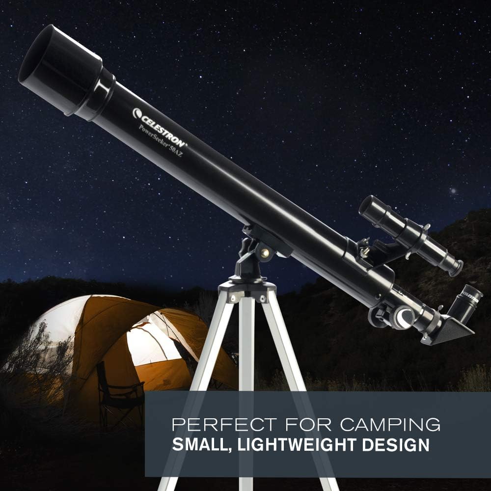 Thumbnail 3 de Celestron PowerSeeker 50AZ Refraktor-Teleskop 🔭