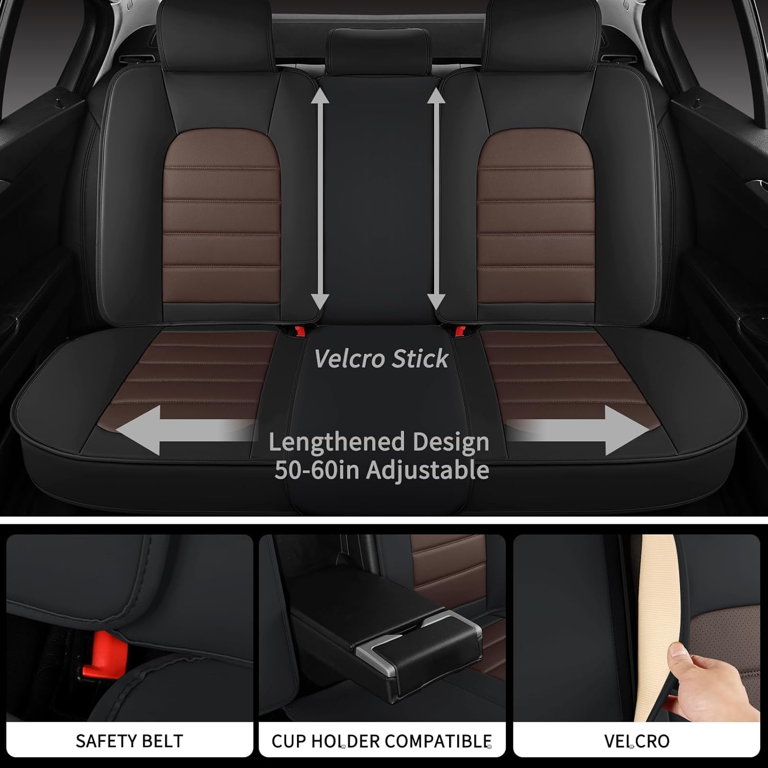 Detalle de COVER EMPIRE Car Seat Covers 5-seat set