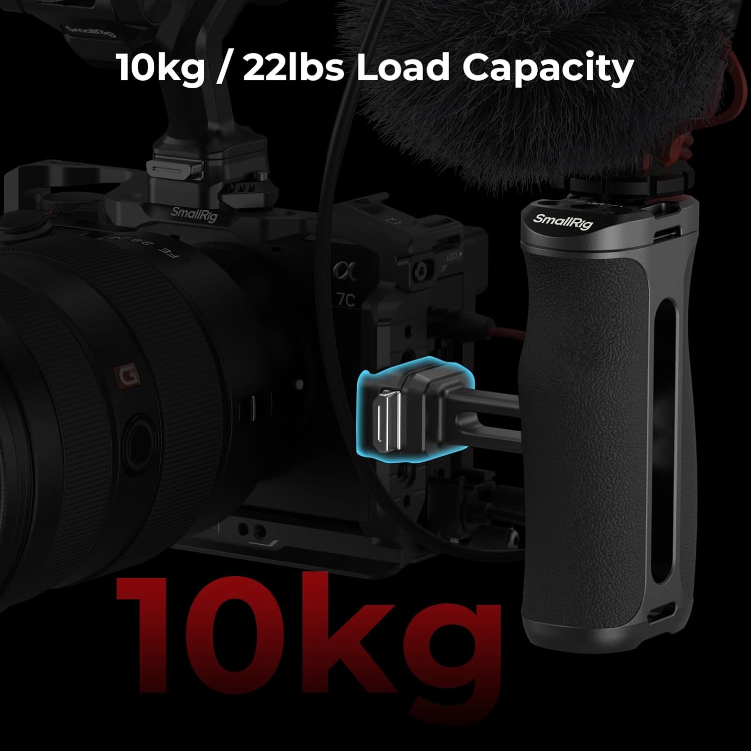 Thumbnail 5 de SmallRig HawkLock H21 – Maniglia laterale a sgancio rapido (5951)