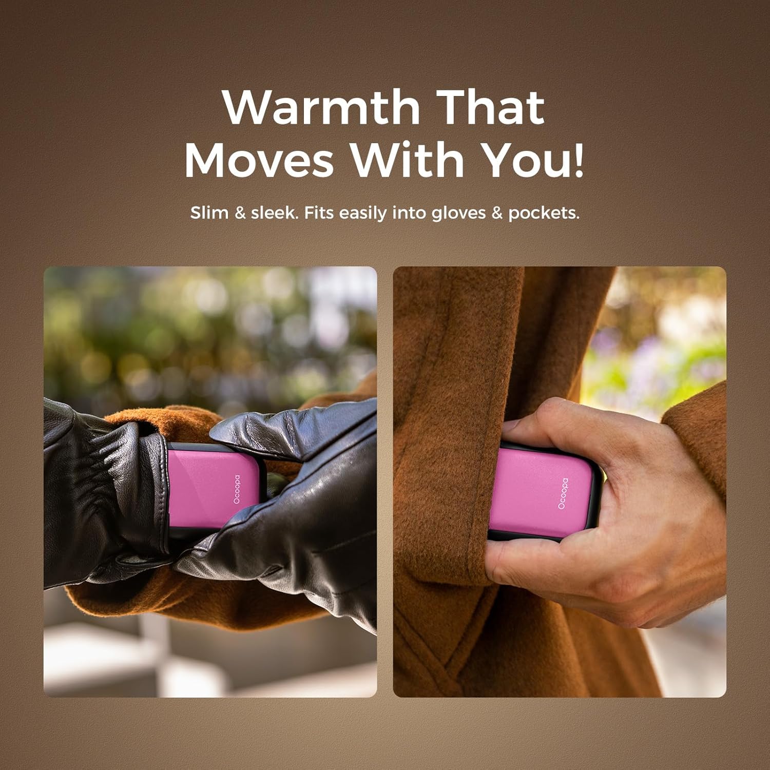 Thumbnail 1 de OCOOPA UT4 Magnetic Rechargeable Hand Warmer 2-pack