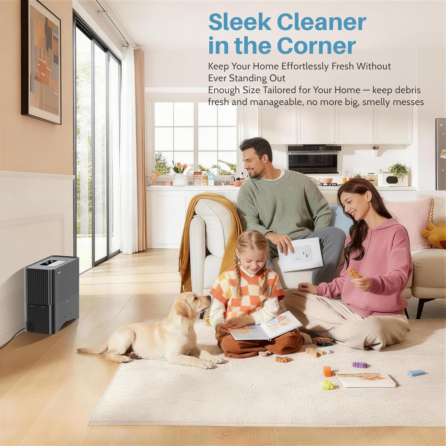 Thumbnail 6 de Keenhot EL7 Touchless Vacuum Dustpan, 20 kPa Suction, HEPA Filter, 3 L