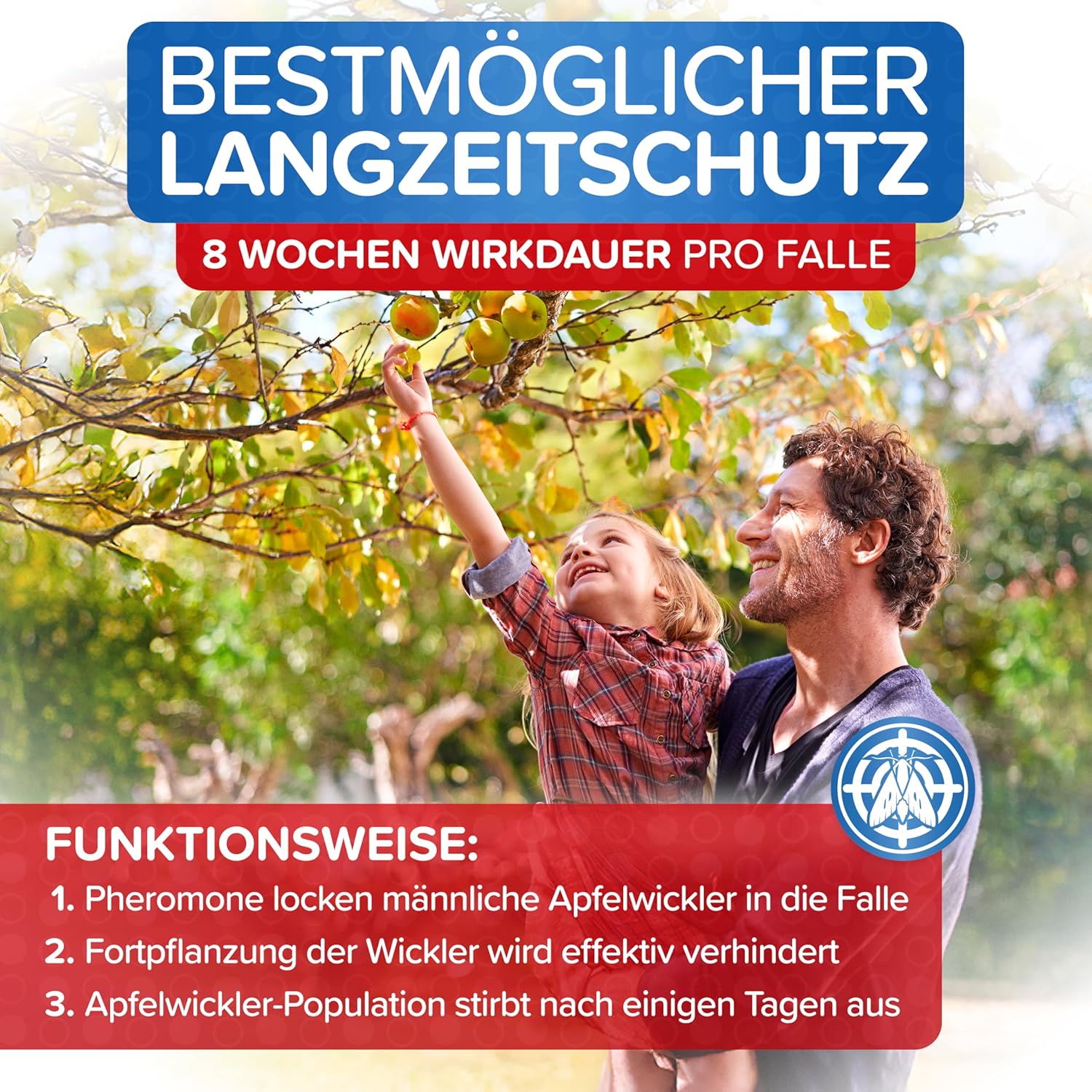 Thumbnail 3 de Apfelwickler Pheromonfallen (4 Stück) – Pheromonfalle für Apfelbäume zur Befallsermittlung