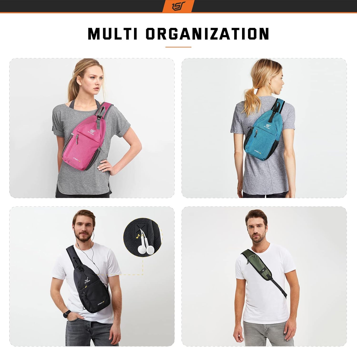 Thumbnail 5 de SKYSPER Sling Bag Urban ex – Leichte Schulter-/Brusttasche für Outdoor und Alltag