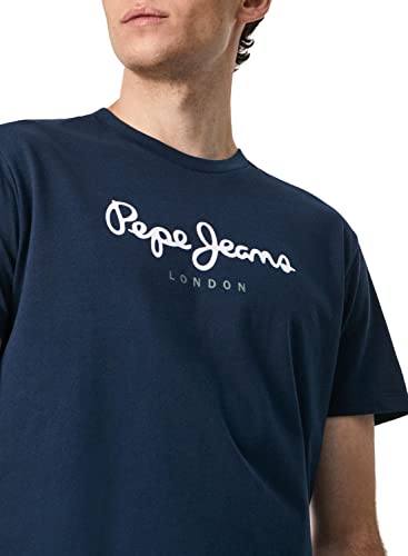Detalle 2 de Pepe-jeans T-Shirt Regular Fit: camiseta de algodón sostenible con maxi logo