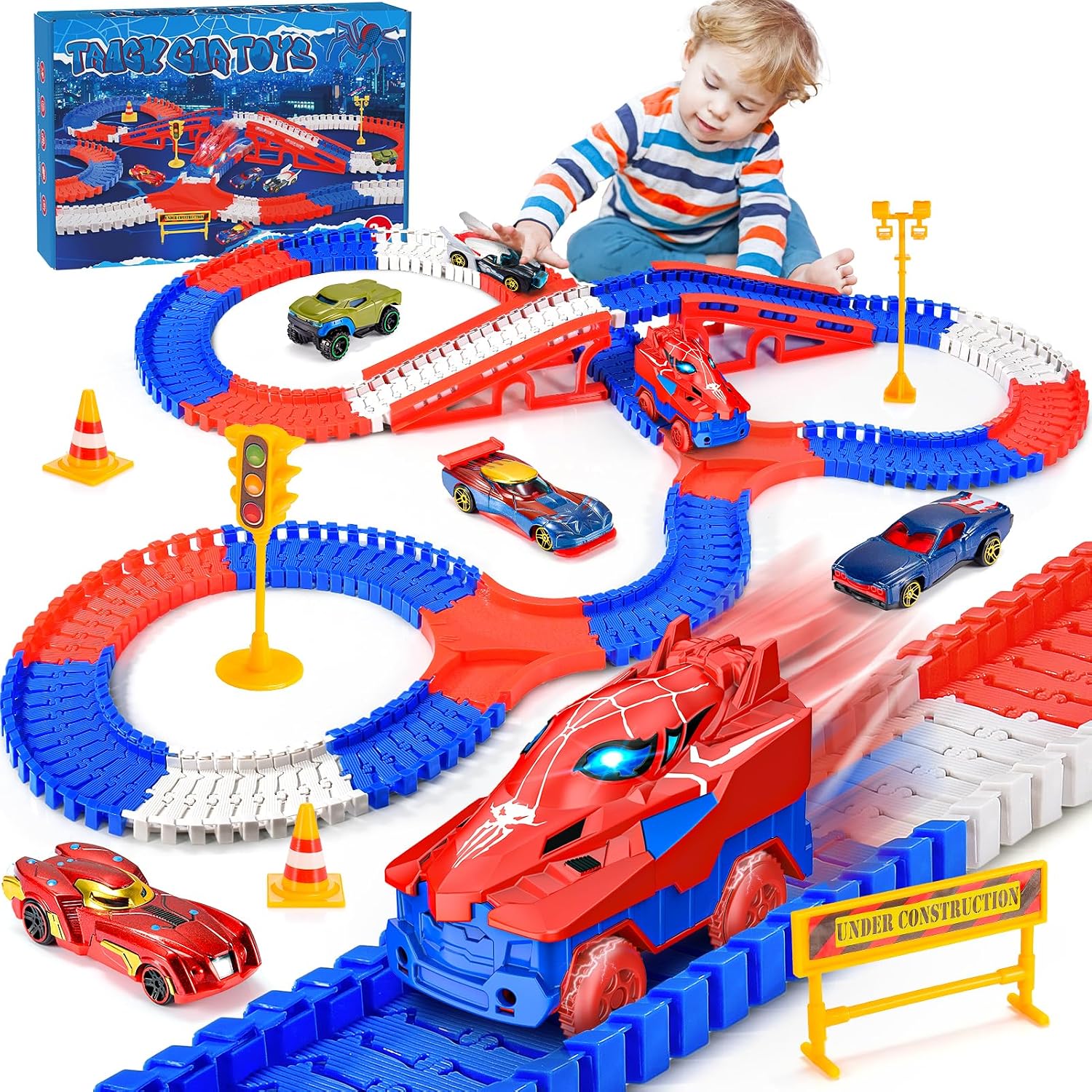 Detalle de Toyokid Spider Rennbahn Set 2–6 Jahre