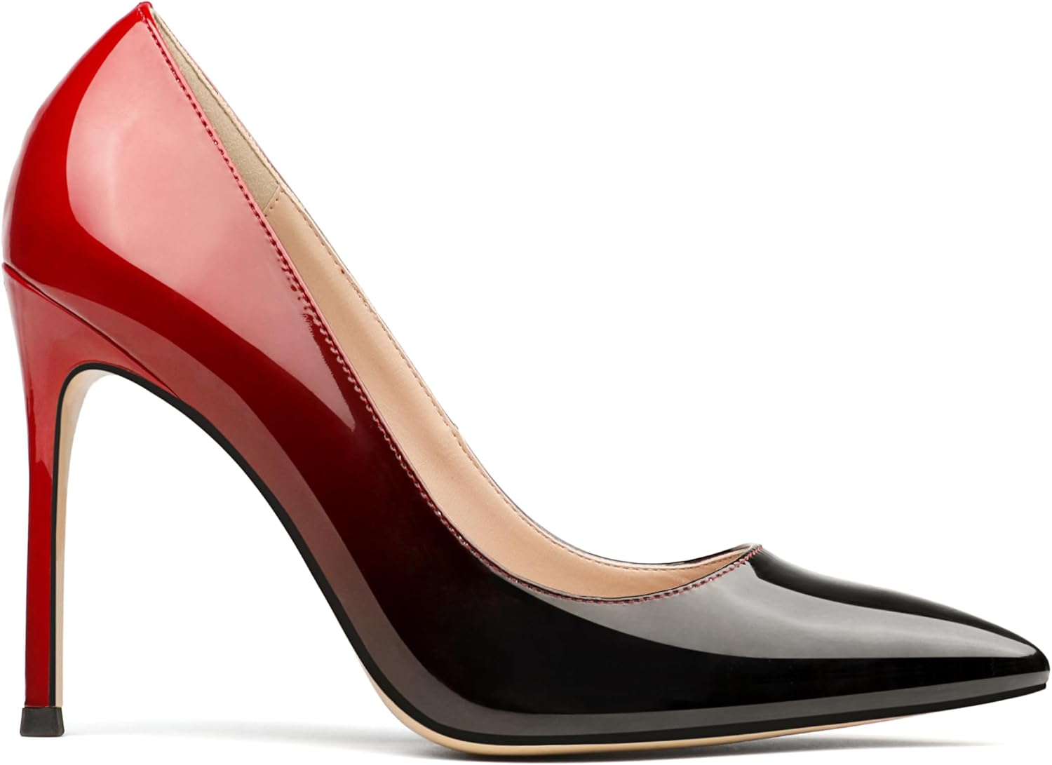 Detalle de COLETER Women’s 4 Inch Pumps Pointy Toe Wedding Dress Shoes (Slip-on Stiletto Pumps)