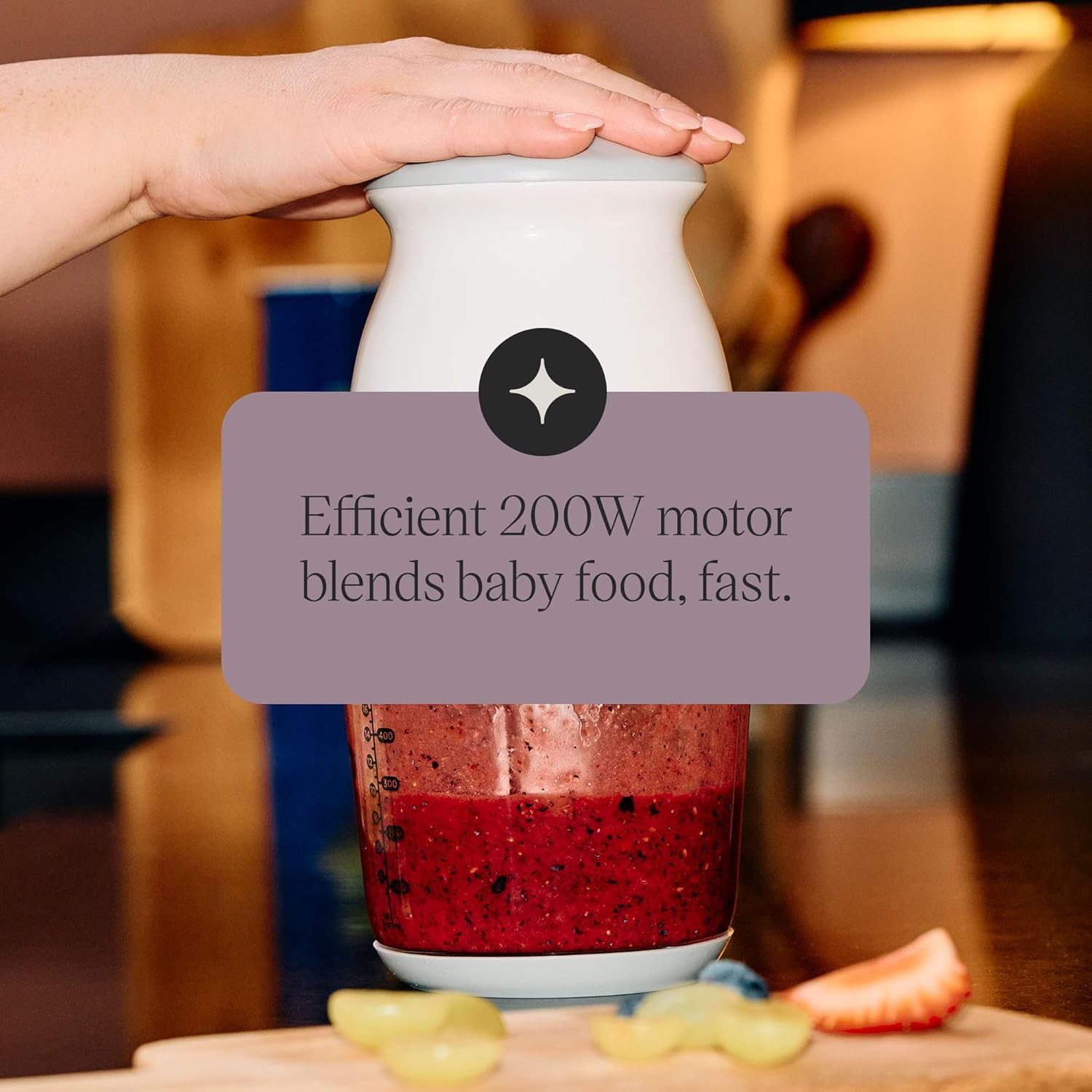 Thumbnail 6 de Tommee Tippee Quick-Chop: 500ml Mini Electric Baby Food Blender and Chopper