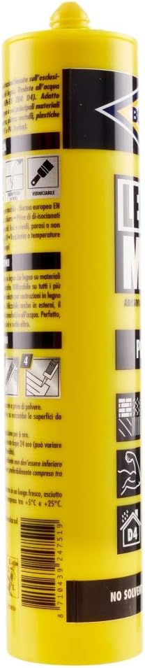 Thumbnail 3 de Bostik Legno Max Power: adesivo per legno impermeabile 380 g beige, senza poliuretani