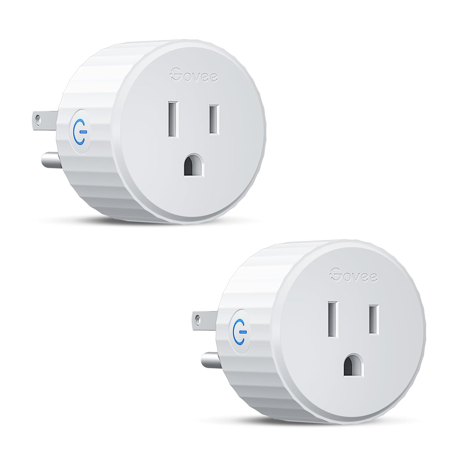 Detalle de Govee H5083 Smart Plug 2-Pack, 2.4 GHz Wi-Fi, Alexa & Google Home