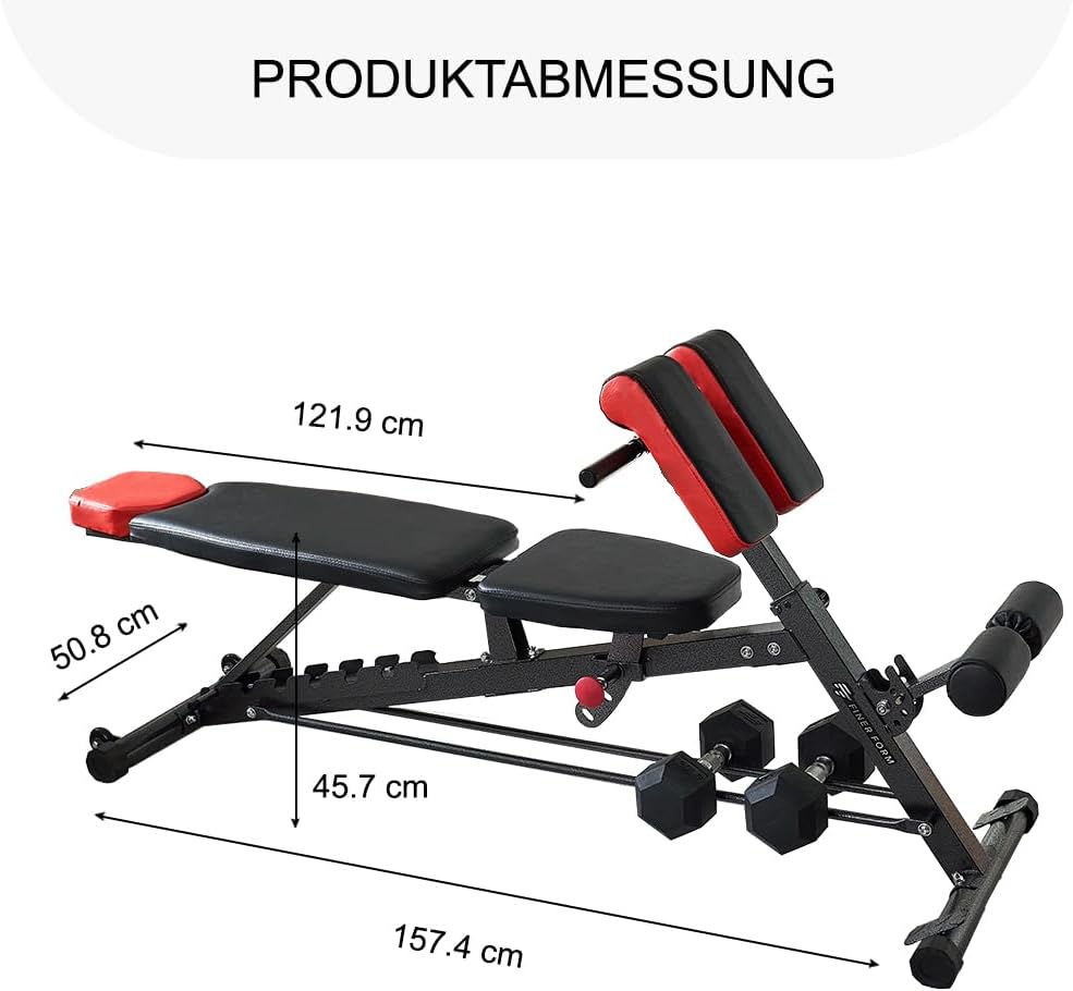 Thumbnail 5 de Finer Form Multifunktionale Hantelbank für Ganzkörpertraining