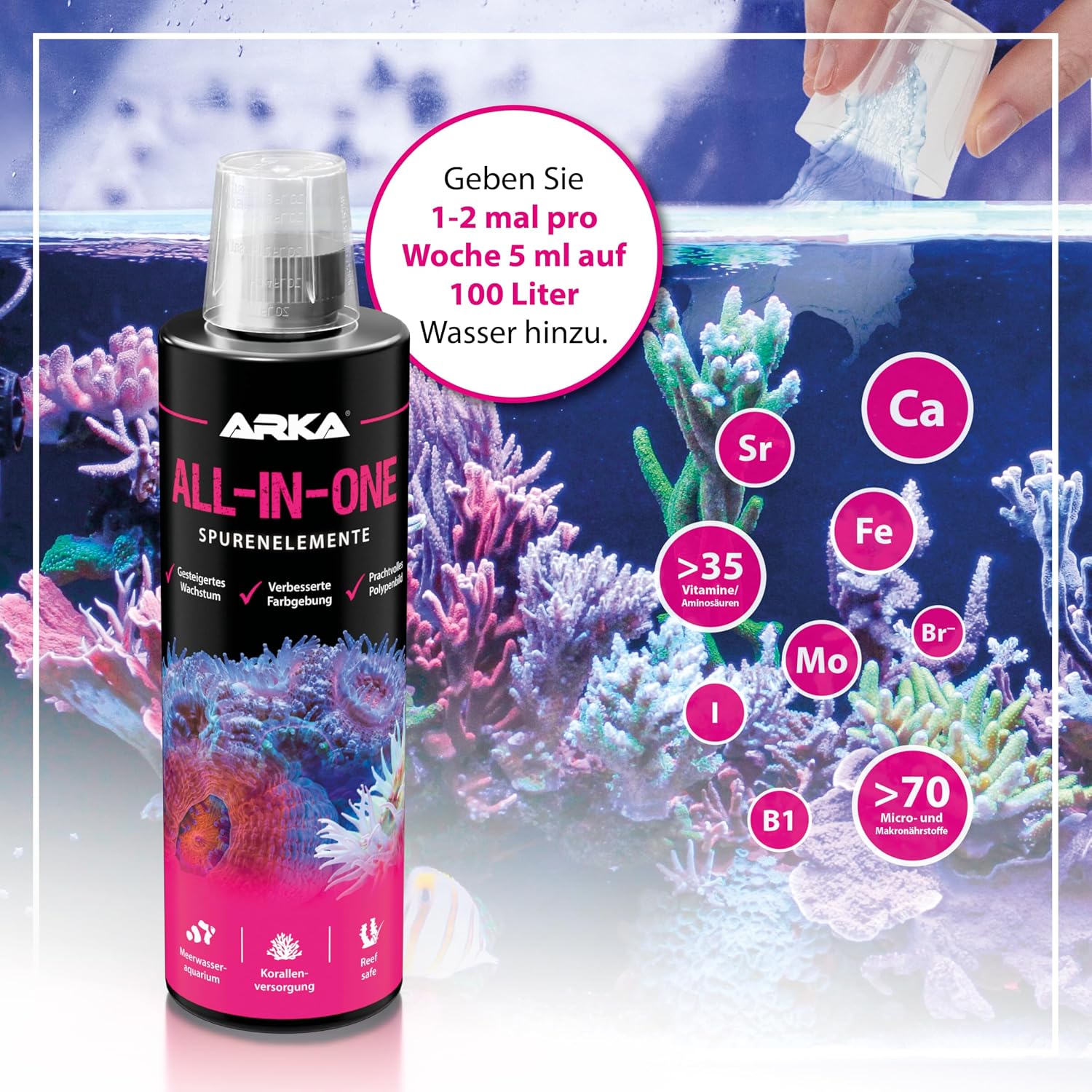 Thumbnail 4 de ARKA All-In-One 473 ml Korallenversorgung đ