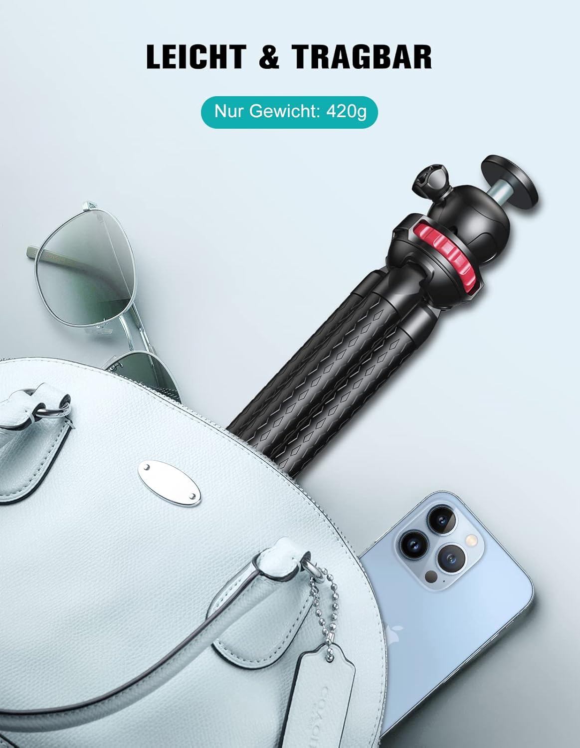 Thumbnail 4 de CIRYCASE Flexibler Handy Stativ 360°