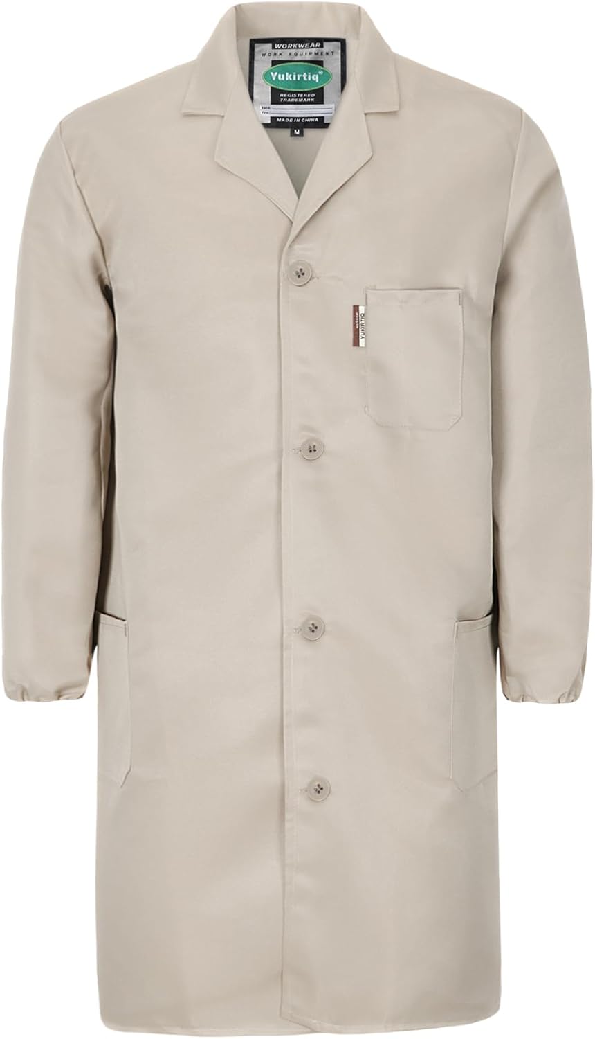 Detalle de Yukirtiq Mens Warehouse Work Coat — Work Jacket