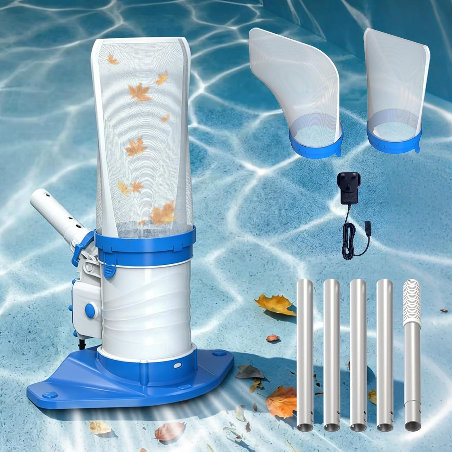 Thumbnail 6 de PoolyPoly Pool Hoover Rechargeable: Cordless Electric Pool Vacuum for Spas, Hot Tubs and Pools