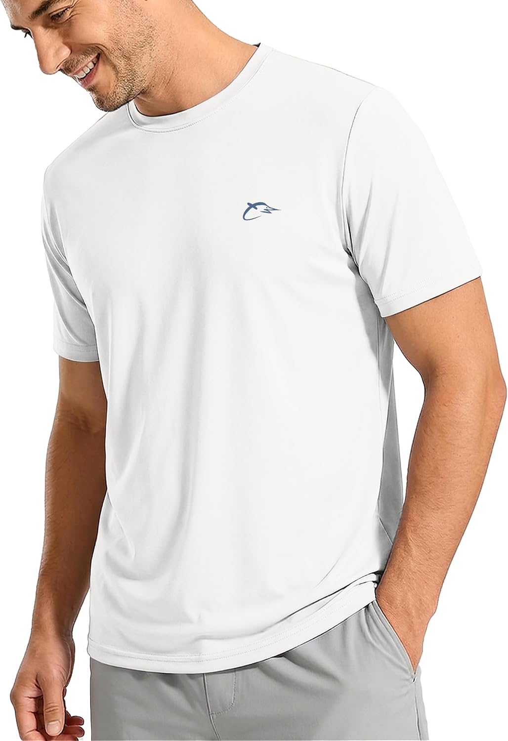 Detalle de FISHEAL Men's Fishing Shirt UPF 50+