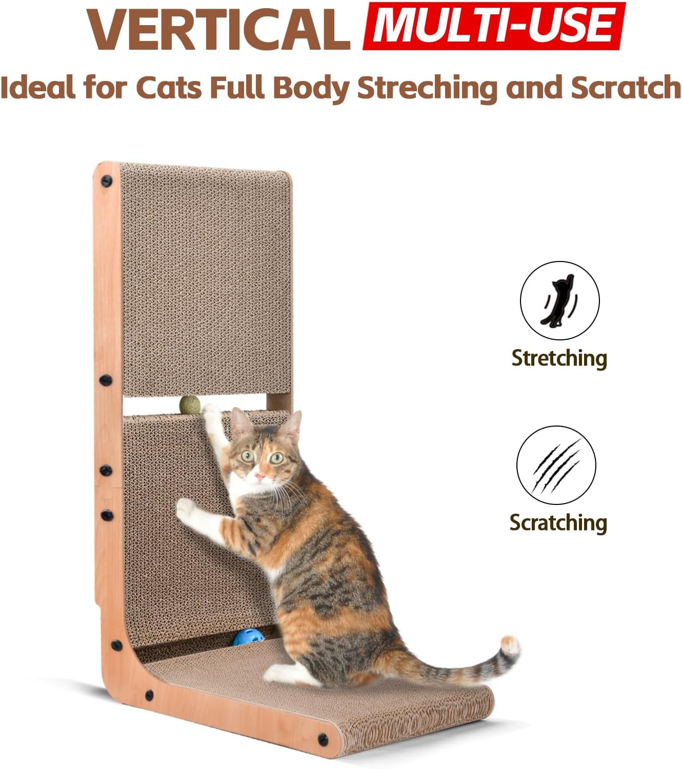 Thumbnail 3 de AUSCAT Cardboard Cat Scratcher