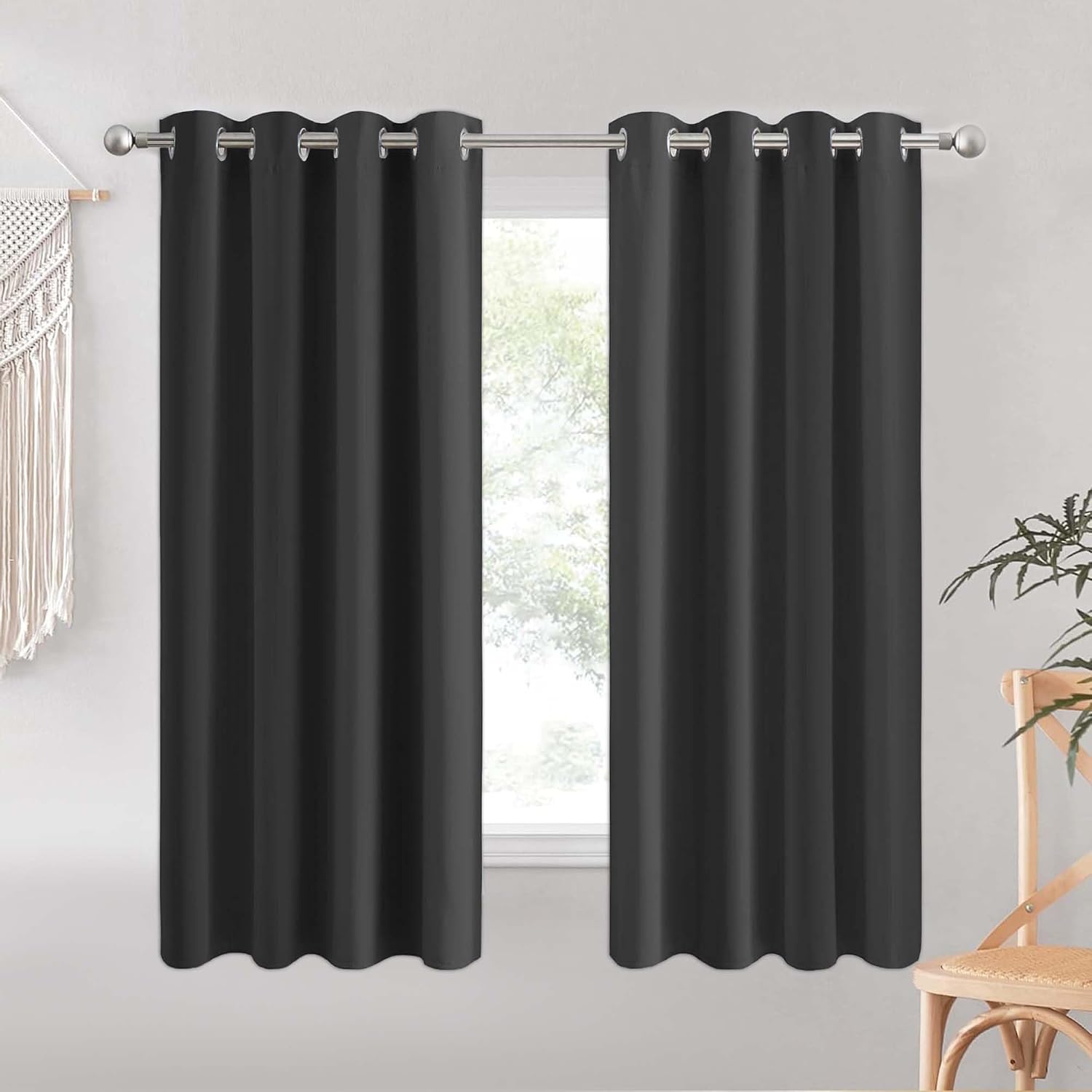 Thumbnail 1 de Aspire Homeware Blackout Curtains 66x54 in