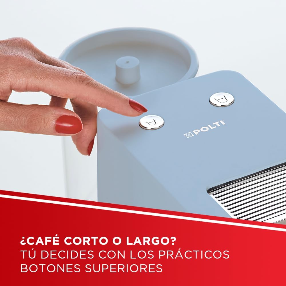 Detalle 1 de Polti Coffea S15LB máquina espresso 19 bares
