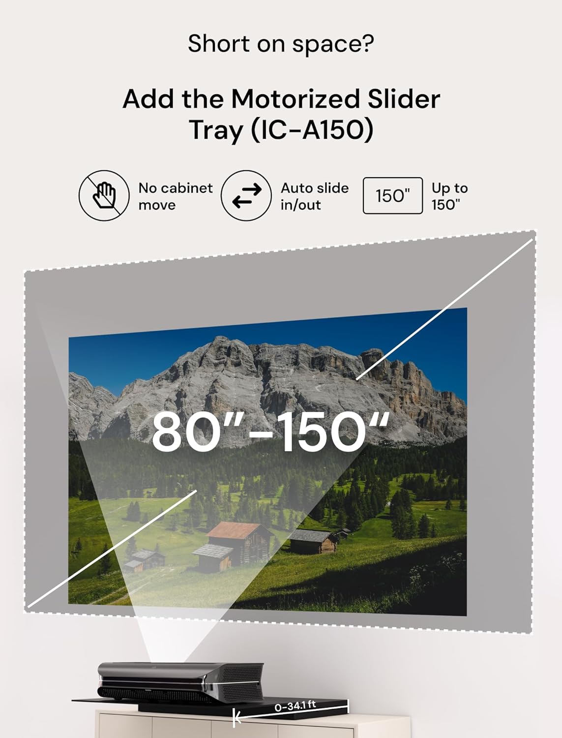 Thumbnail 4 de AWOL VISION LTV-3000 Pro UST 4K Triple Laser Projector with Dolby Vision & Atmos