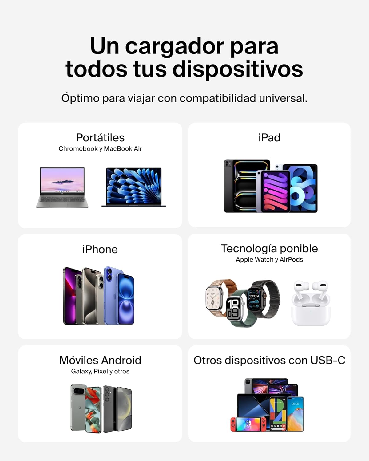 Thumbnail 5 de Belkin 45W Cargador de Pared USB-C Power Delivery ⚡