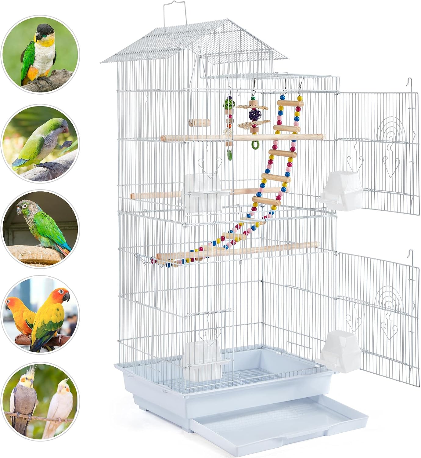 Thumbnail 2 de Yaheetech Bird Cage, 39 in