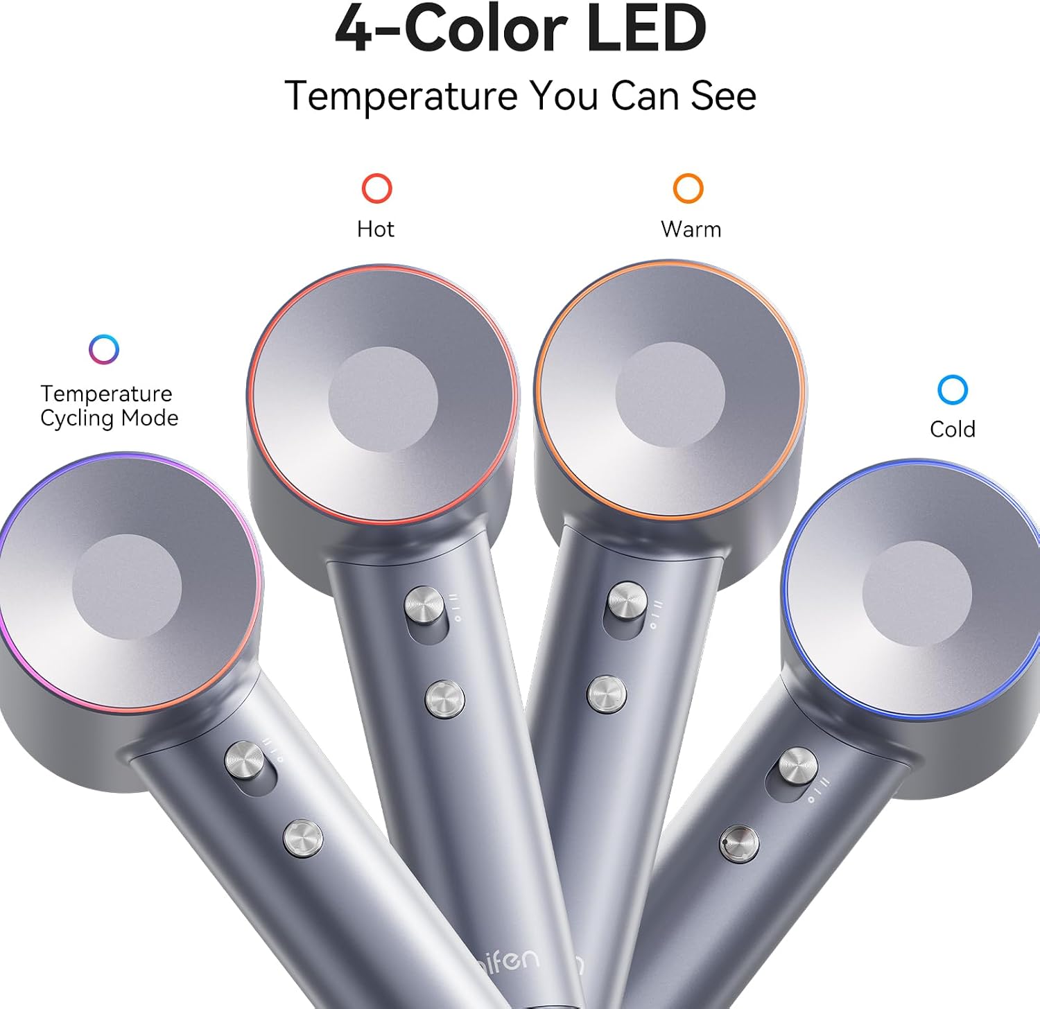 Detalle de Laifen Swift Special Hair Dryer — Fast, Gentle Drying with 110,000 RPM Brushless Motor