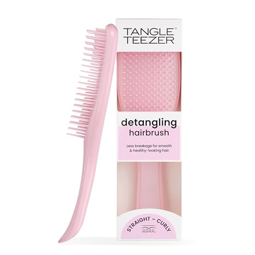 Detalle de Tangle Teezer Ultimate Detangler Rosa Cipria: districante delicato per ogni tipo di capello