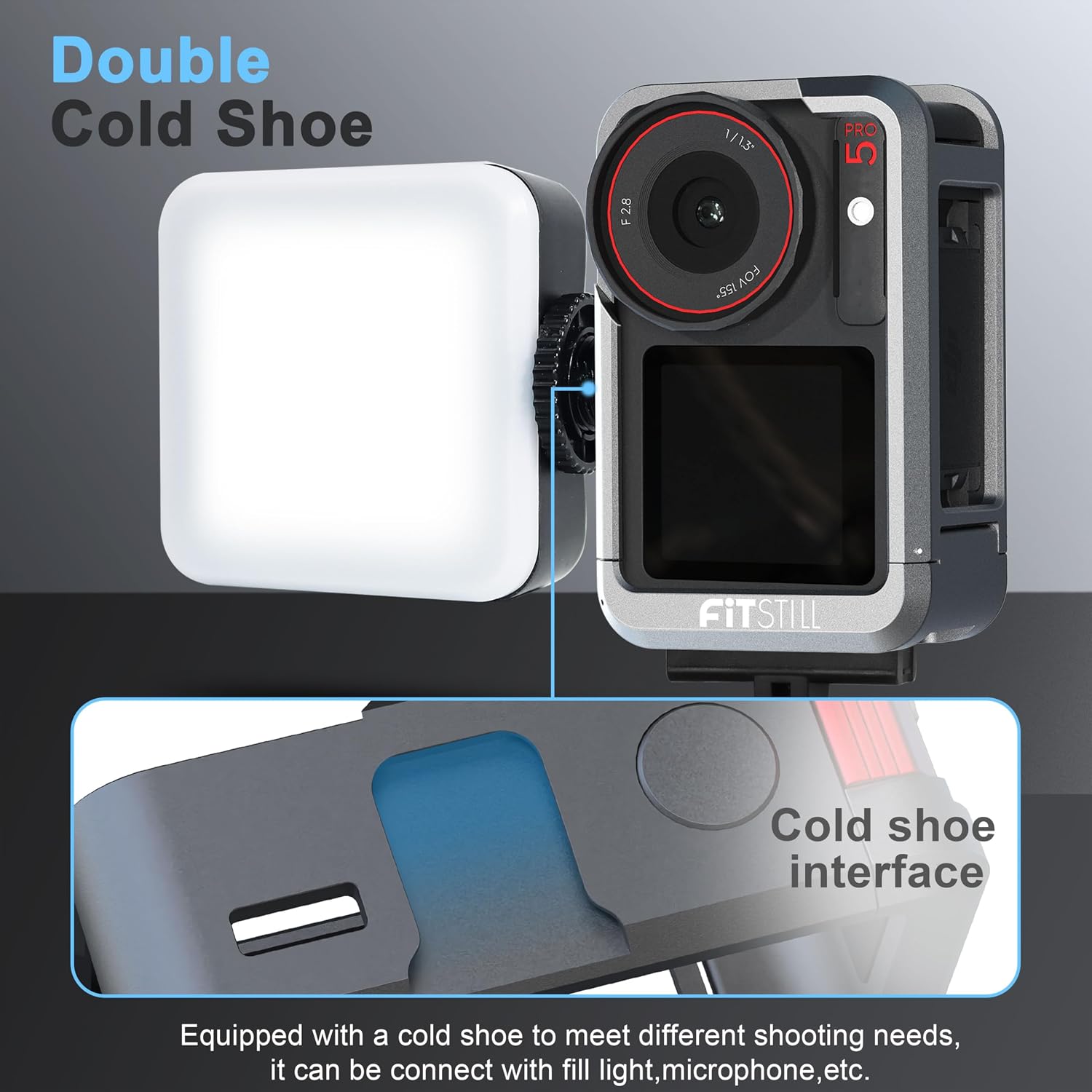 Thumbnail 4 de FitStill Metal Protective Case for DJI Osmo Action 6