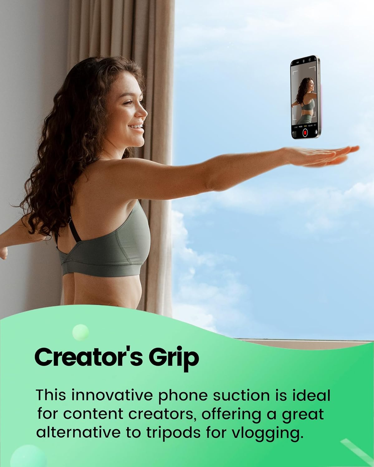 Thumbnail 5 de amBand Magnetic Suction Phone Mount for MagSafe