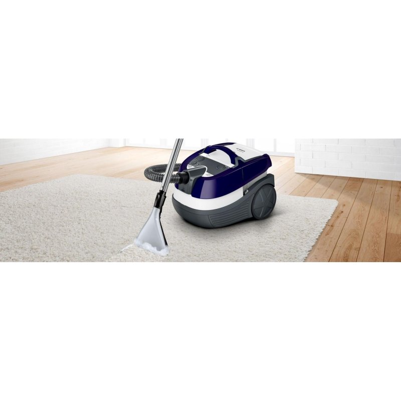 Detalle de Aspiradora de Tapicerías Bosch AquaWash&Clean BWD41740 1700 W 5 L: limpieza en seco y húmedo para tapicerías