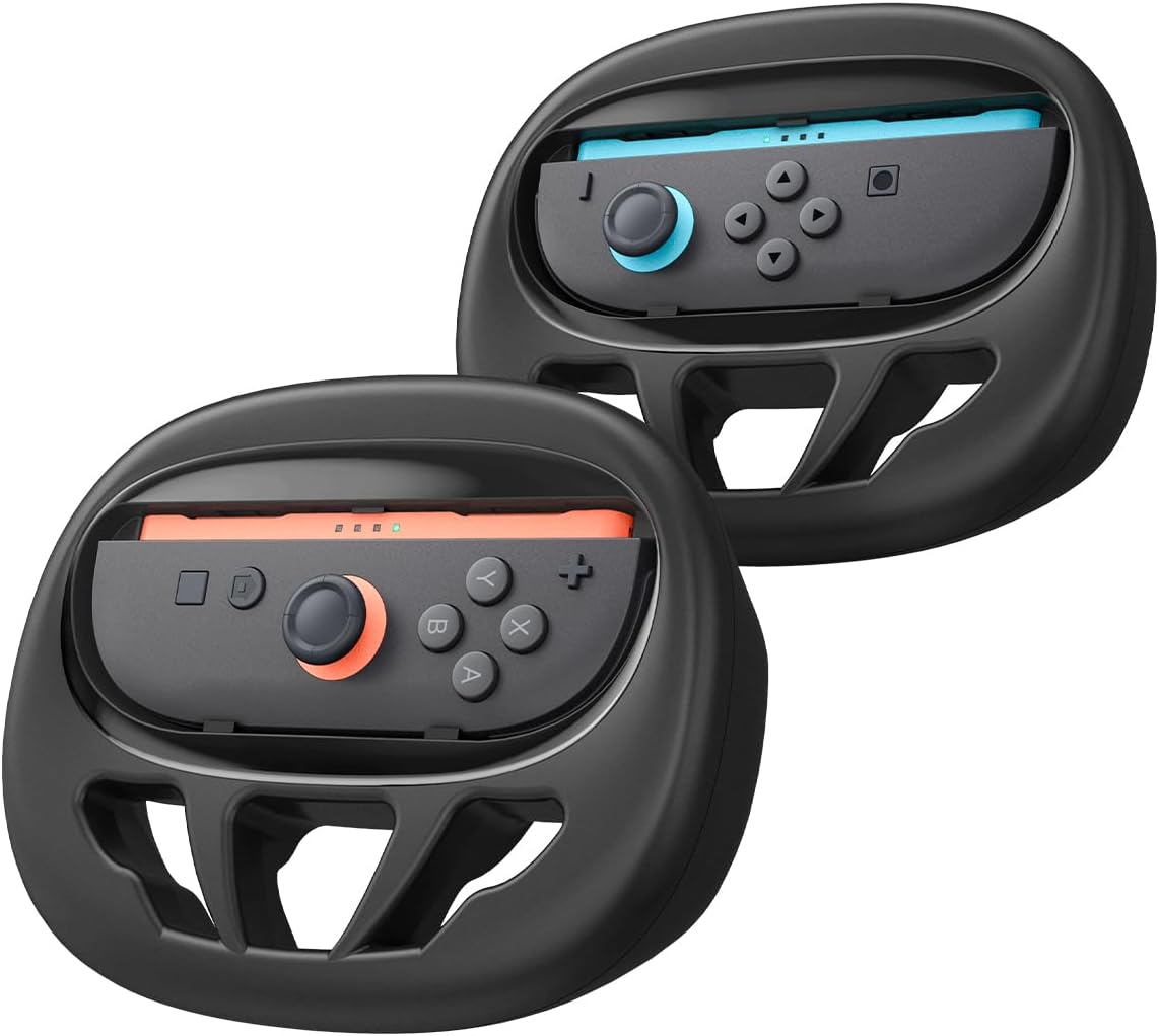 Spigen Volante Joycon 2 Controller Handle NS101 per Nintendo Switch 2 Joy-Con (2025) Nero