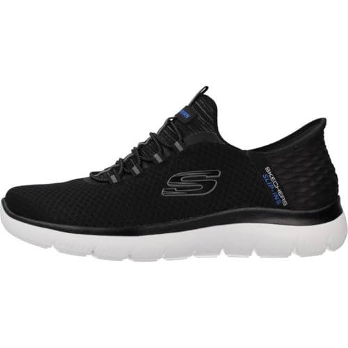 Detalle de Skechers Men's Summits High Range Slip-in in Black/White (12 UK)