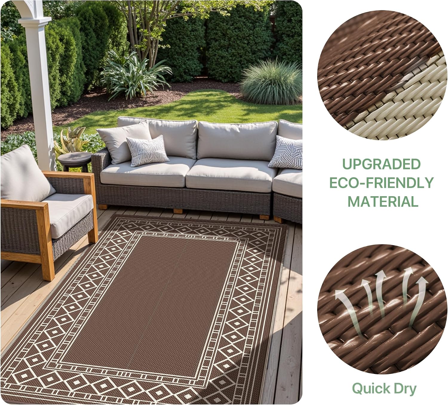 Thumbnail 6 de GENIMO Outdoor Rug 5'x8