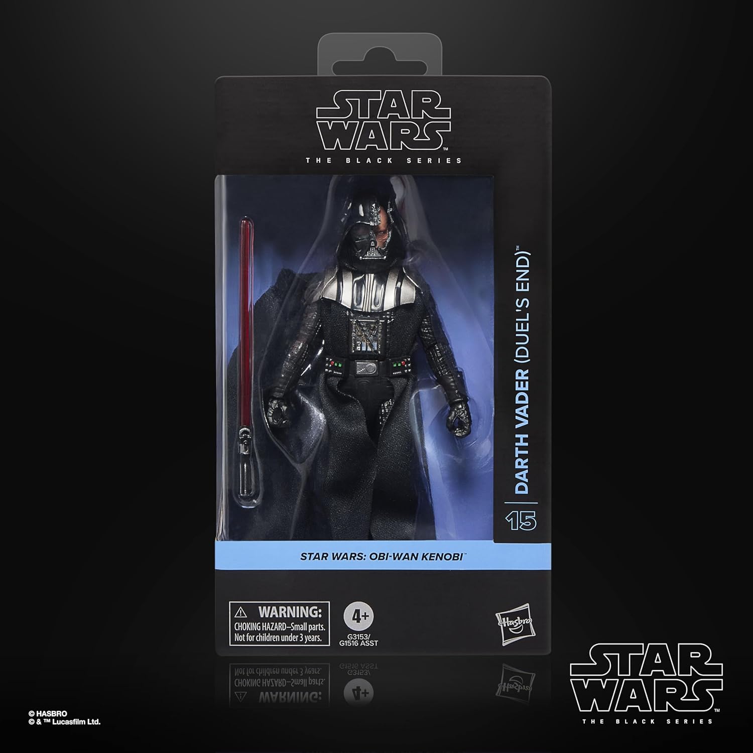 Thumbnail 1 de Star Wars The Black Series Darth Vader (Duel's End), Obi-Wan Kenobi – Sammelfigur 15 cm