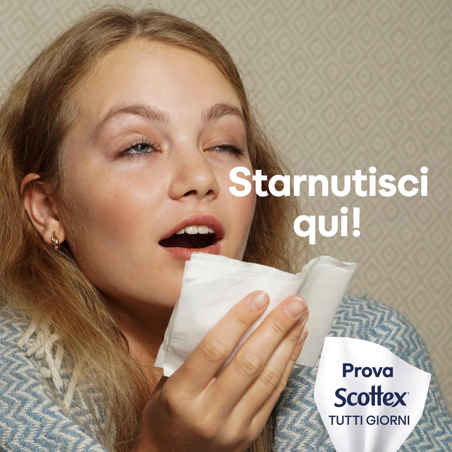 Detalle 2 de Scottex Tutti i Giorni Fazzoletti di carta - 80 pezzi, FSC, prodotto in Italia