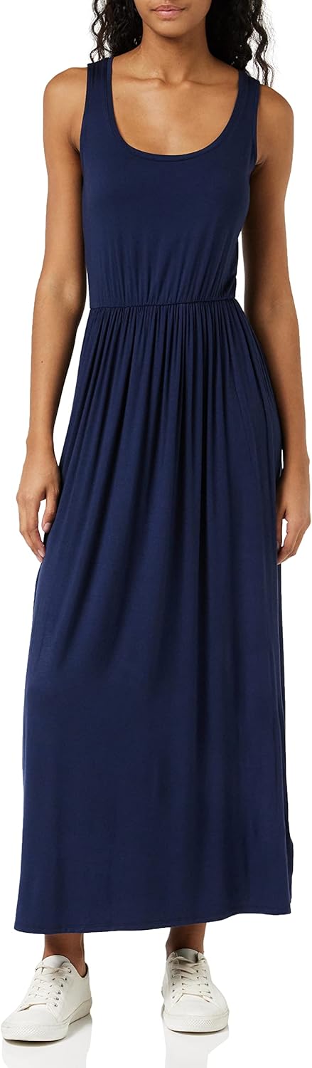 Thumbnail 5 de Amazon Essentials Damen Tailliertes Tanktop-Maxikleid (erhältlich in Übergröße) – FIT & FLARE mit Viskose-Stretch