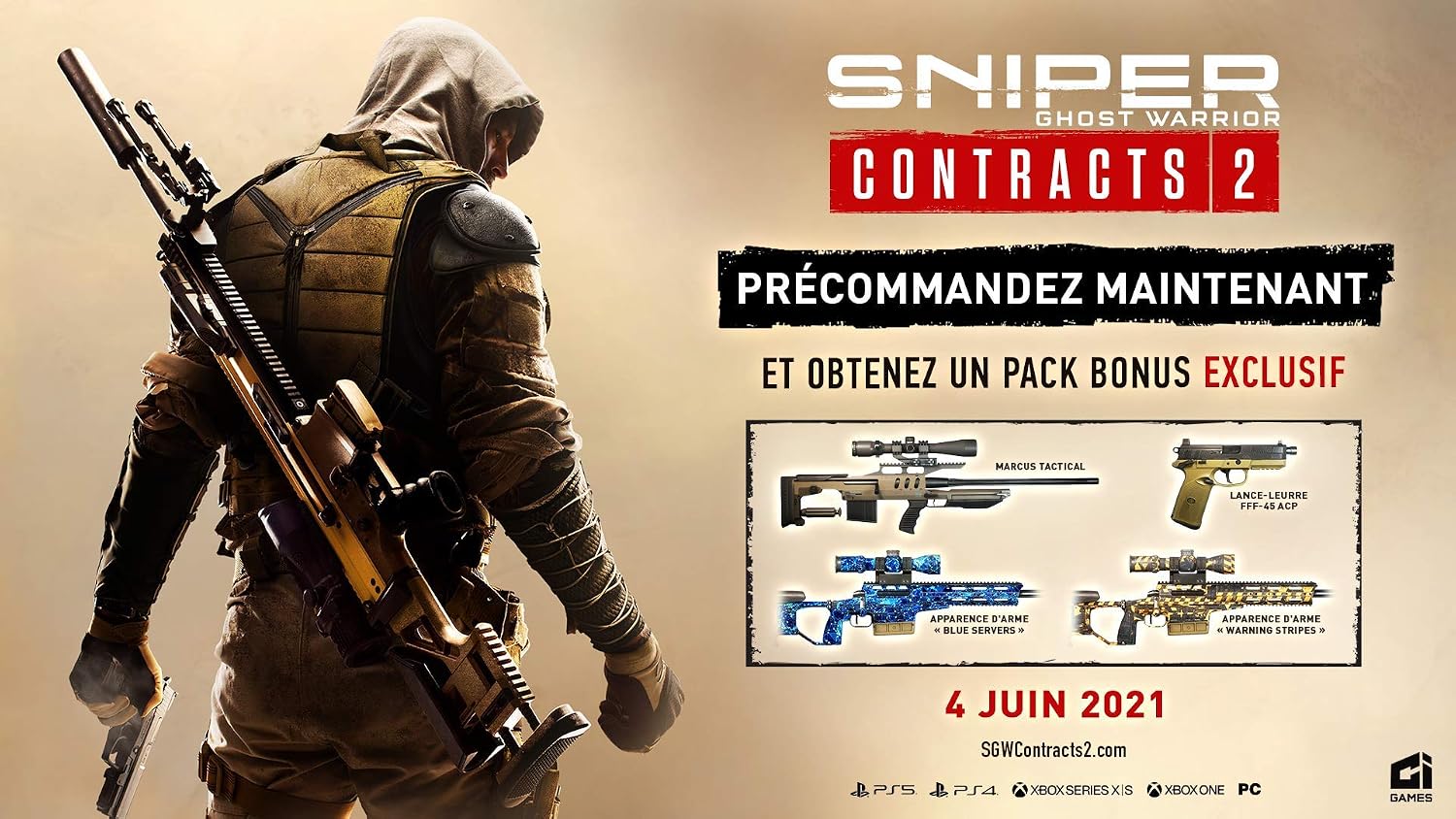 Detalle de Sniper Ghost Warrior Contracts 2 — PlayStation 4