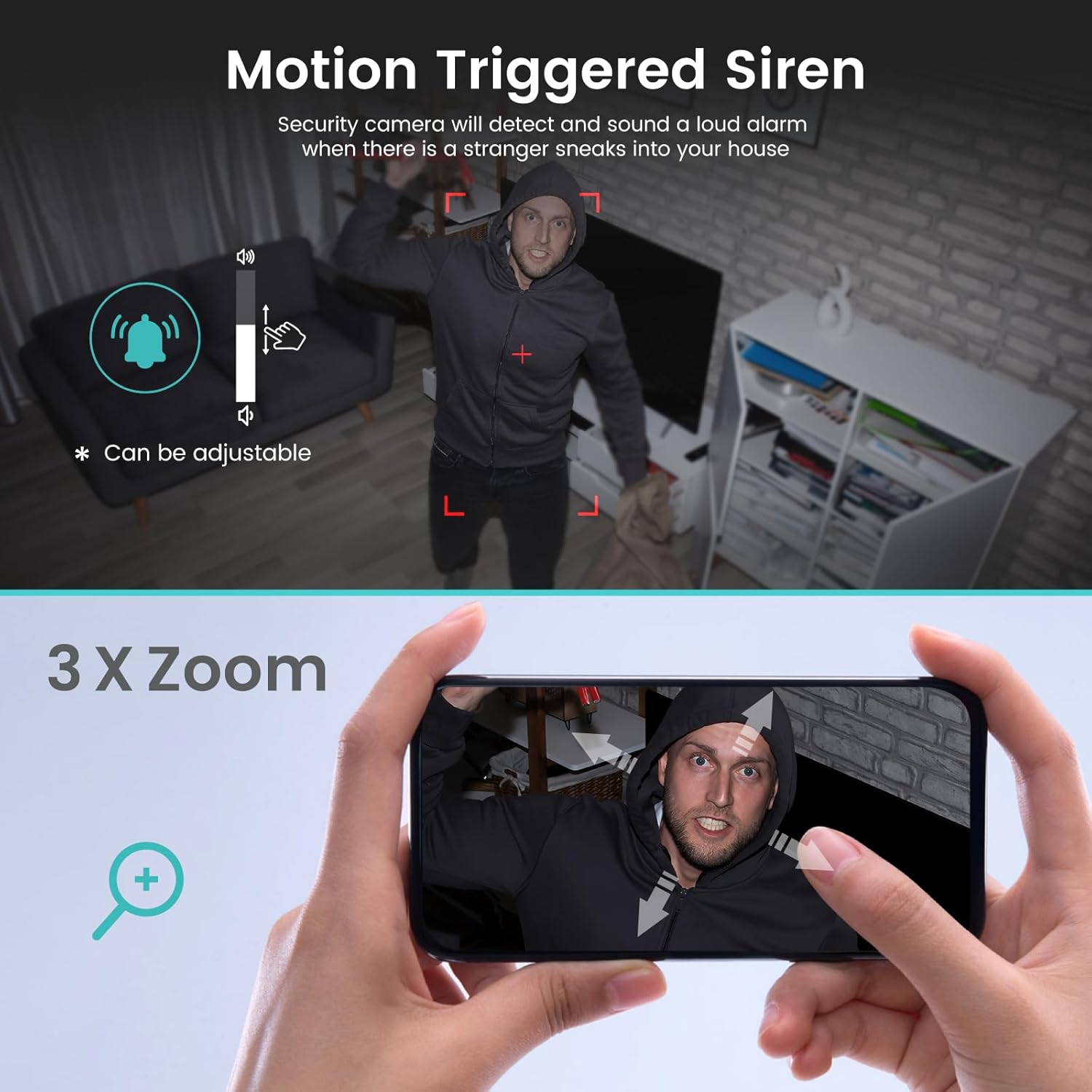 Thumbnail 4 de litokam indoor camera 2K Smart pet camera