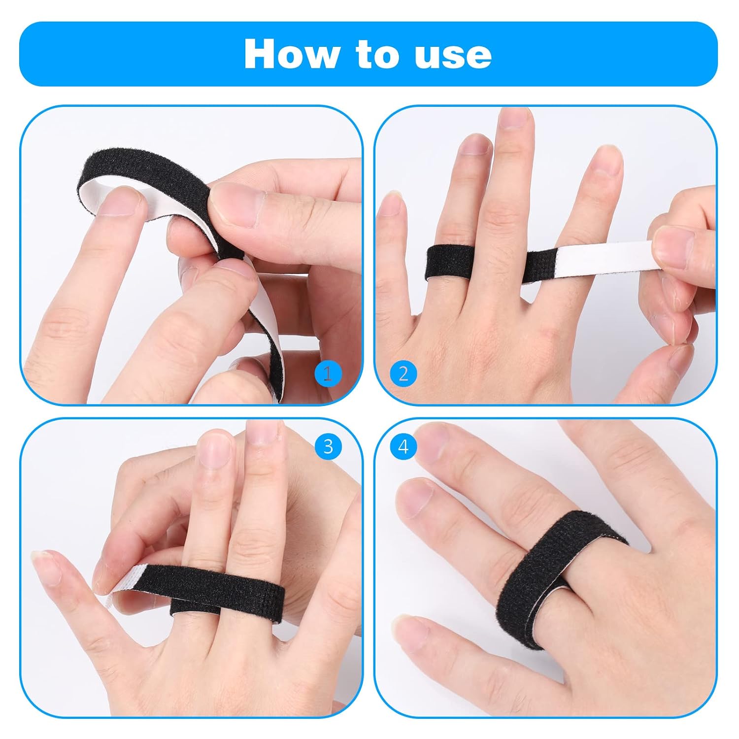 Thumbnail 3 de Hejo Finger Schiene-10 fingerskenor – 10 justerbara fingerbandage