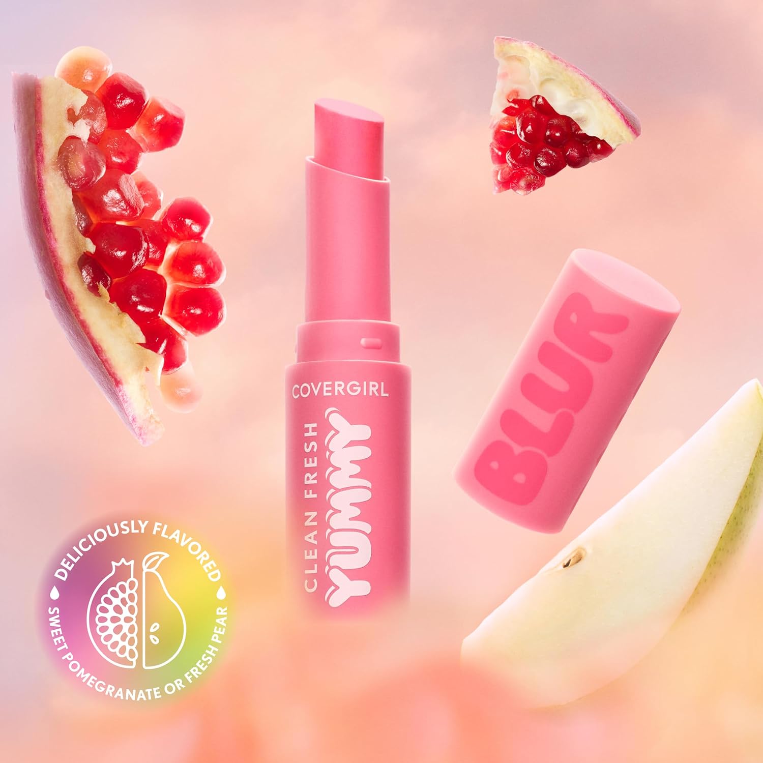 Thumbnail 6 de CoverGirl Clean Fresh Yummy Blur Lipstick in 180 Hunny Blur (Deep Plum)