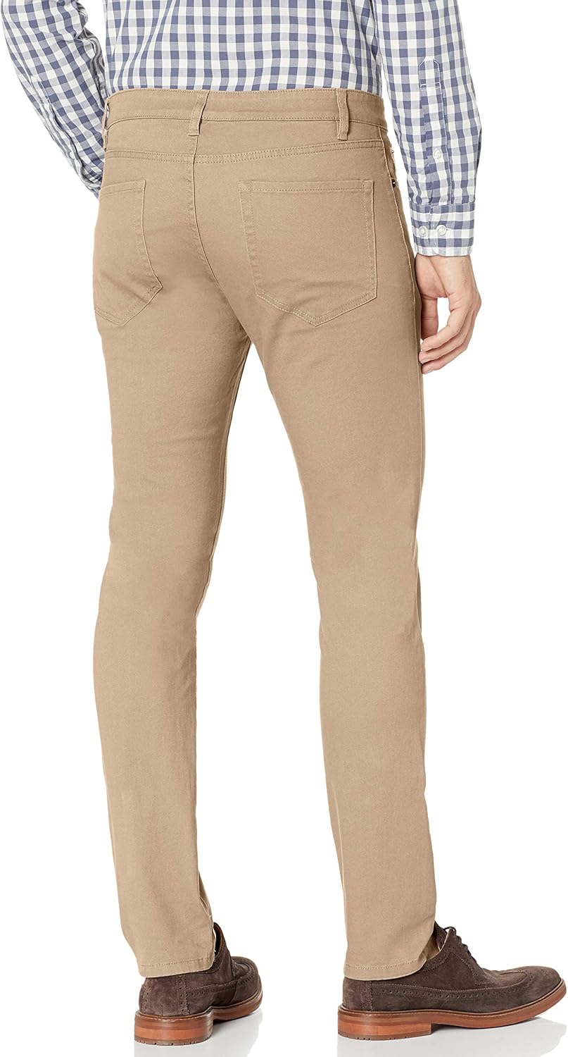 Thumbnail 1 de Amazon Essentials Men’s Skinny-Fit 5-Pocket Stretch Twill Trousers