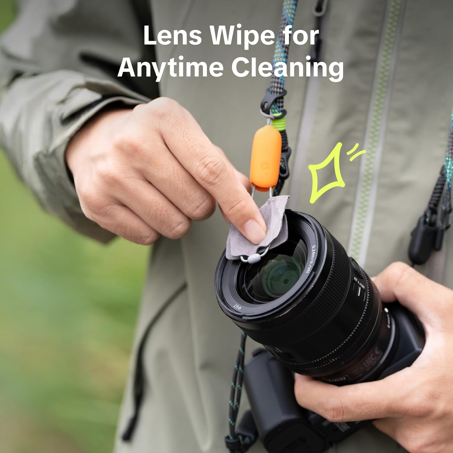 Thumbnail 5 de PGYTECH cinturino slim con sgancio rapido regolabile 820-1360 mm per mirrorless, compatte e smartphone