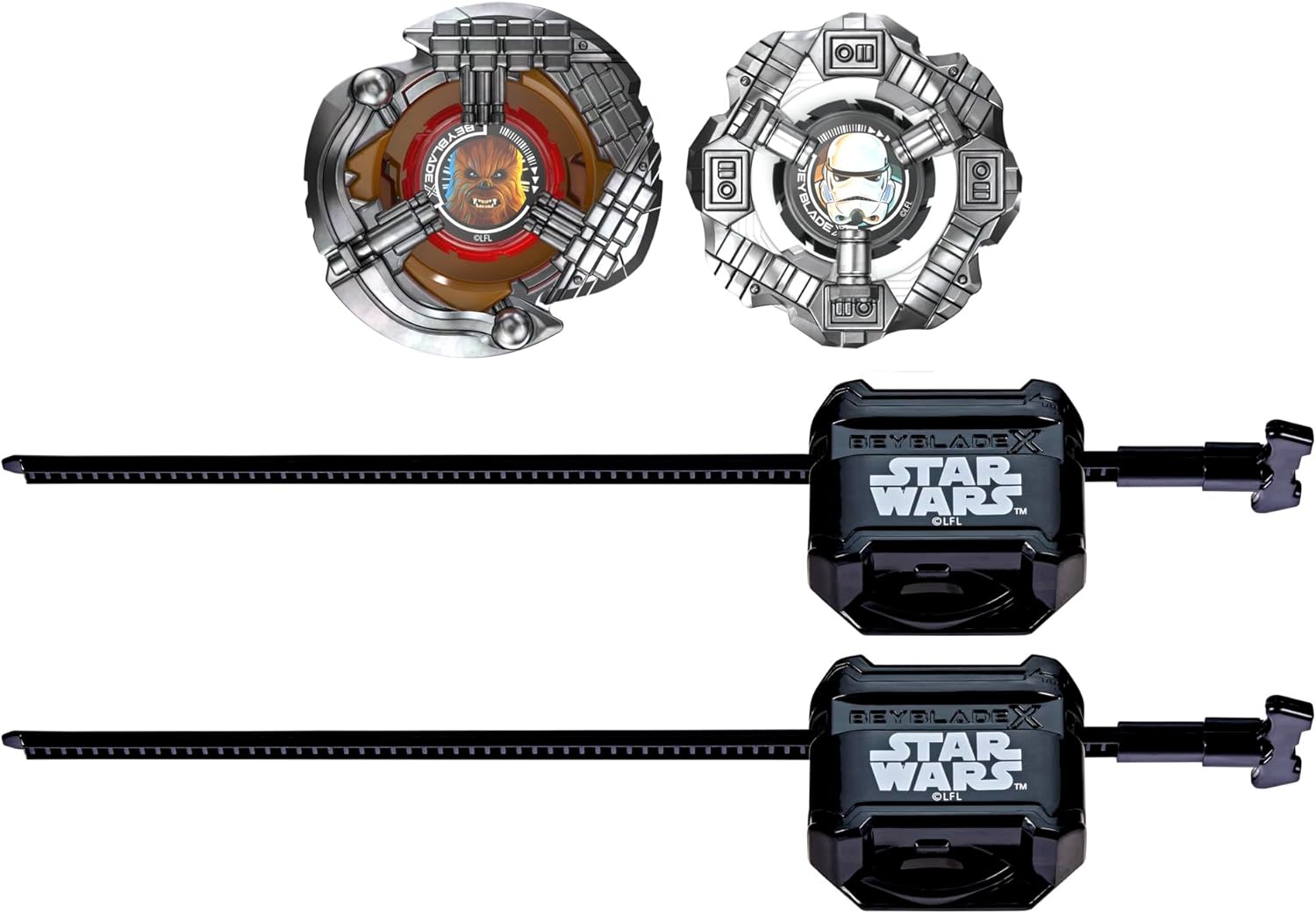 Detalle 2 de Chewbacca 4-80LF Beyblade X vs Stormtrooper 5-70B