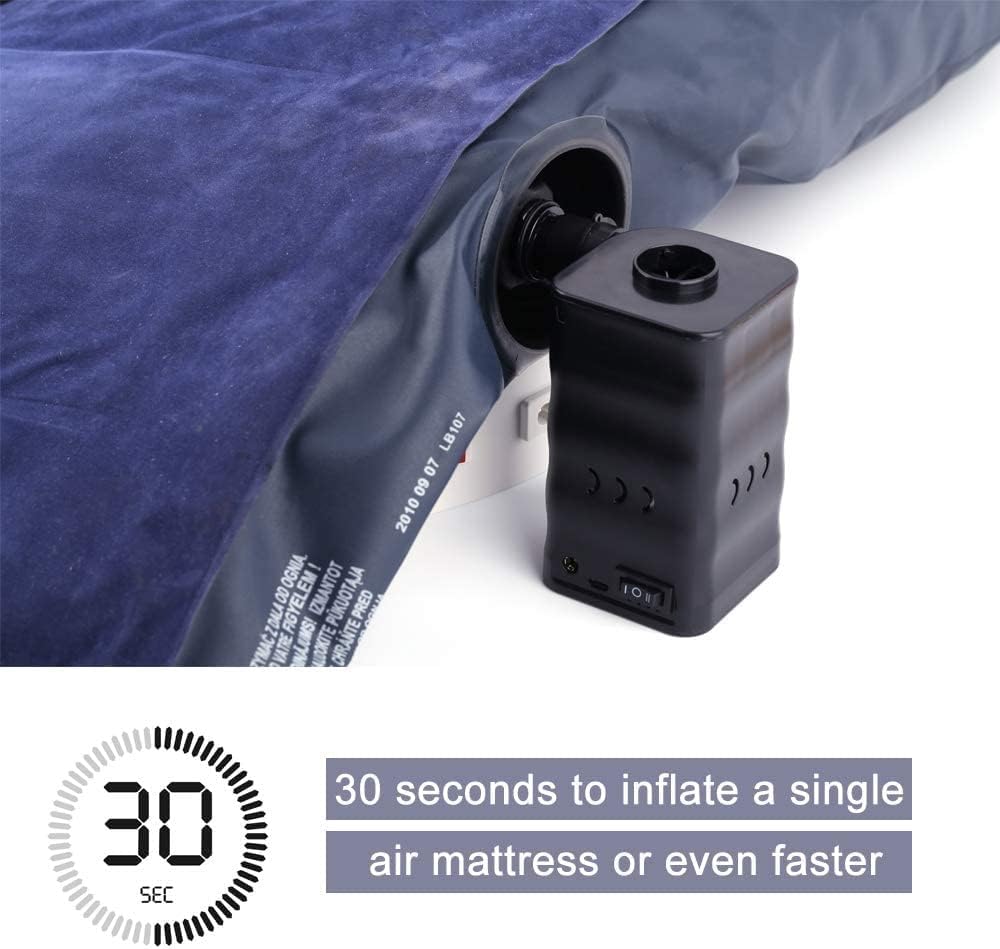 Detalle de Woowind Kona Air Rechargeable Electric Pump (4.5kPa) for Inflatables – with 5 Nozzles