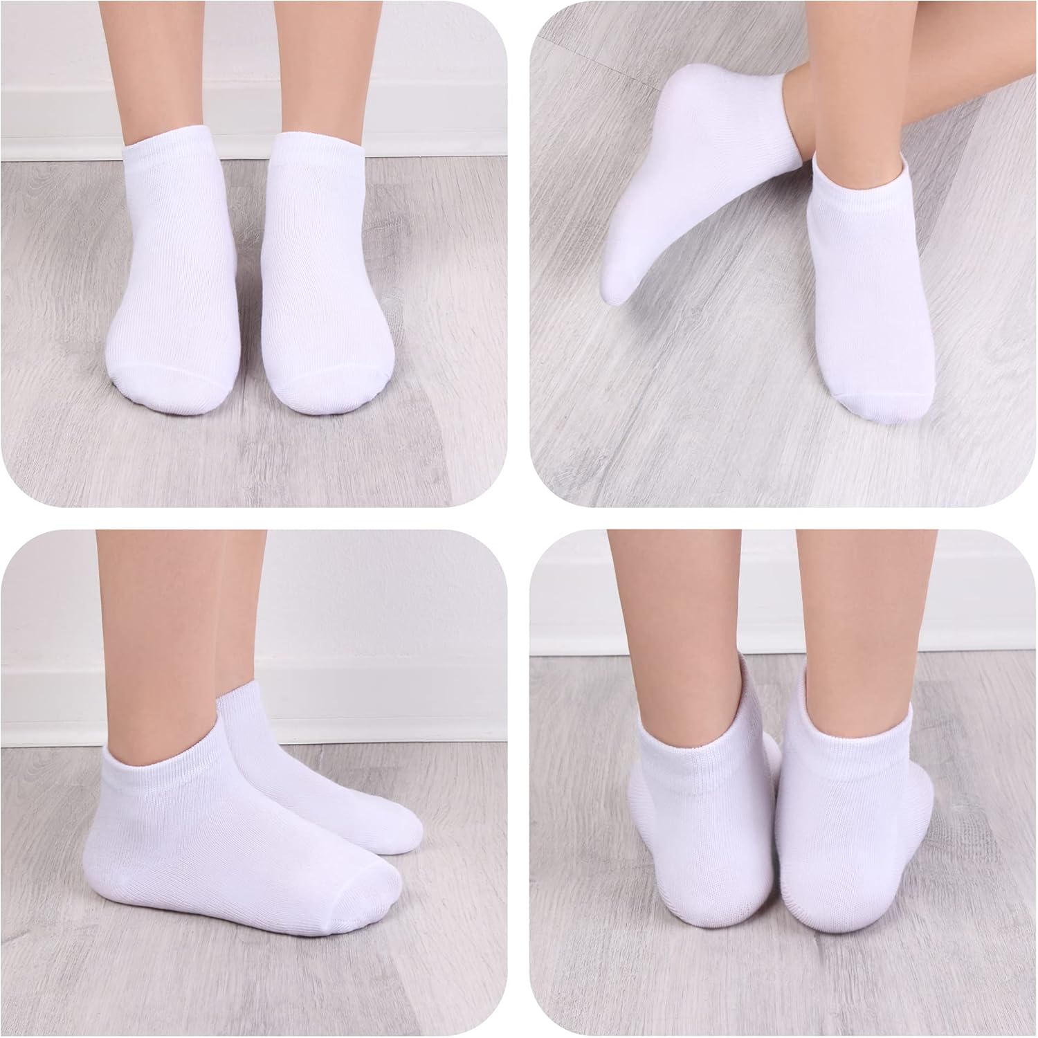 Thumbnail 1 de Pack de 12 chaussettes enfants L&K-II 10/12 en coton multicolore motifs