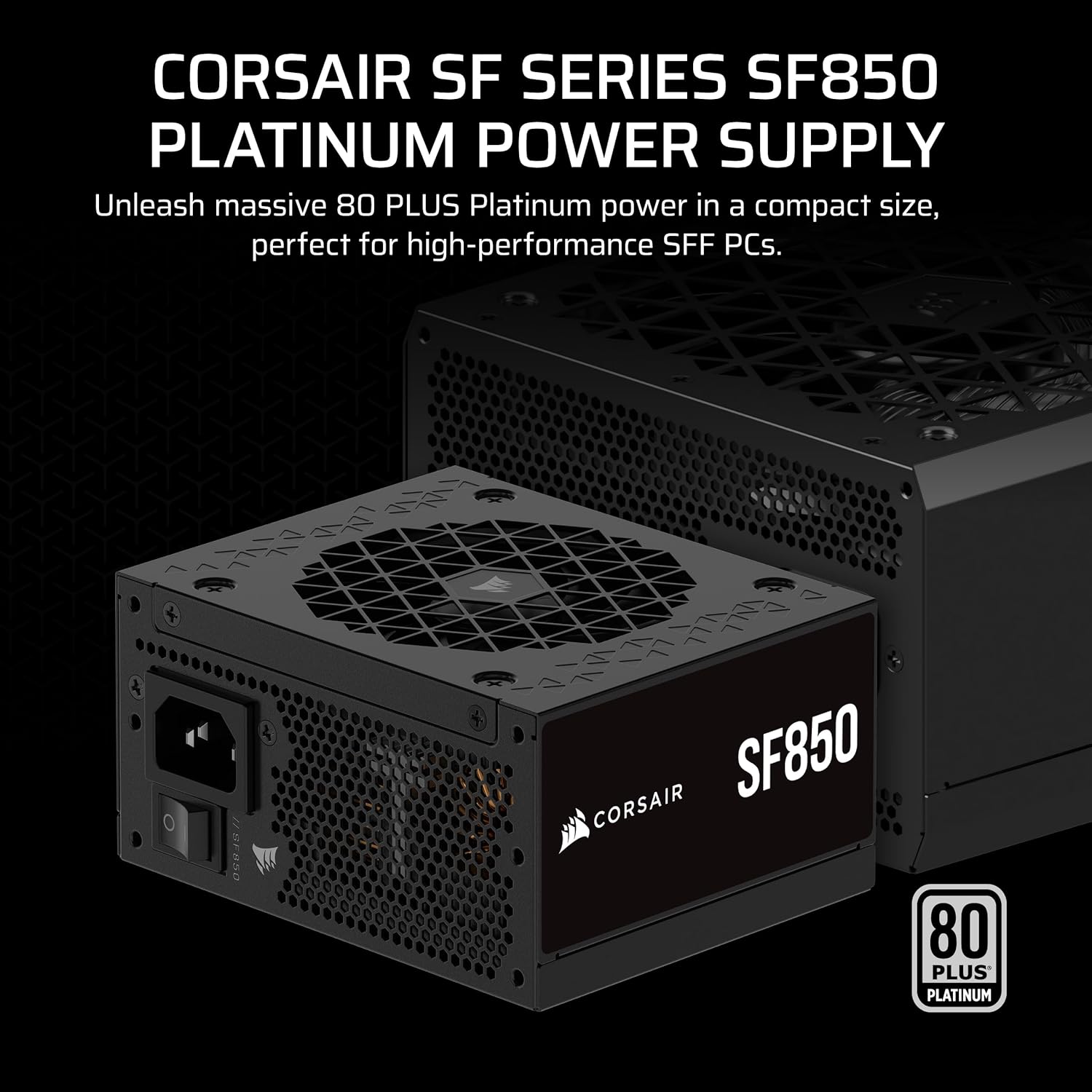 Thumbnail 1 de CORSAIR SF850 850W SFX power supply